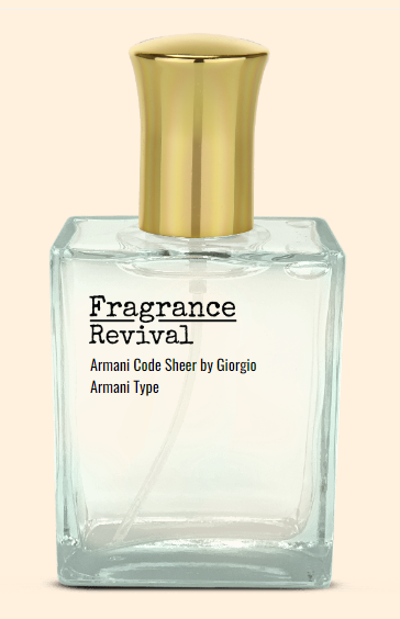 Armani Code Sheer by Giorgio Armani Type Fragrance Revival