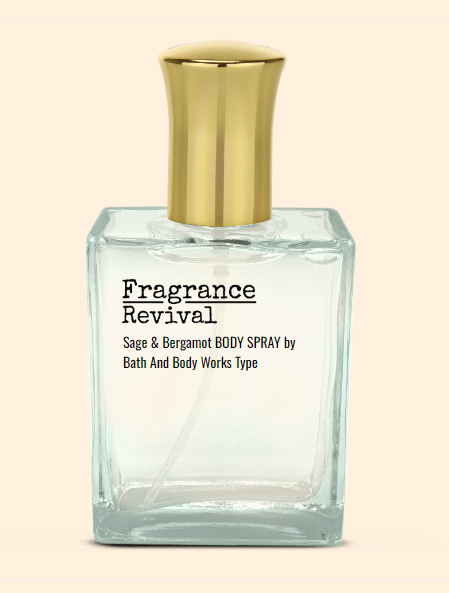 Sage & Bergamot BODY SPRAY by Bath And Body Works Type - Fragrance Revival